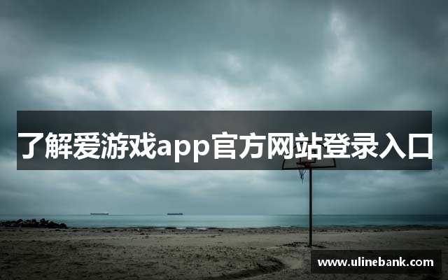 了解爱游戏app官方网站登录入口